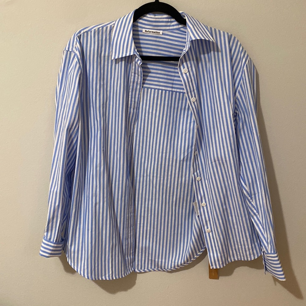 Reformation Parker Relaxed Sunday Shirt